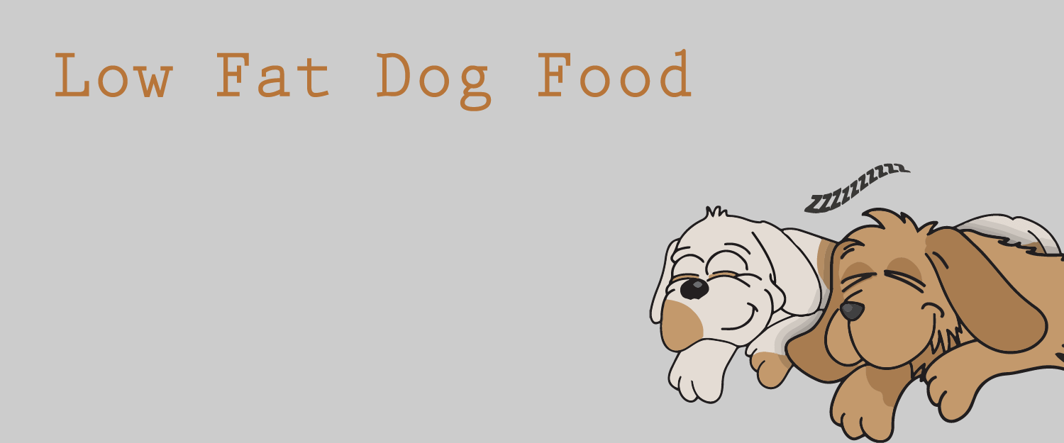 Low Fat Dog Food Options