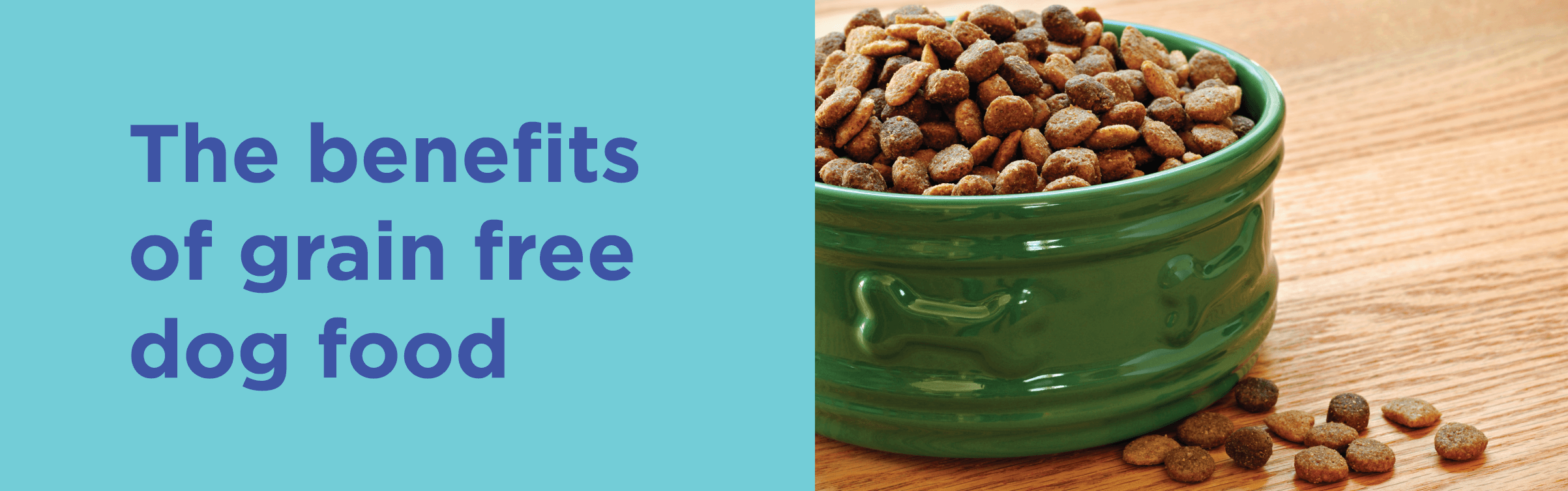 The benefits of grain free dog food