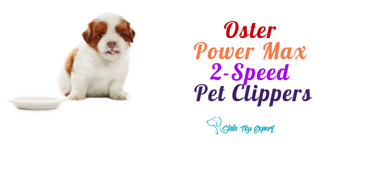 Oster Power Max 2-Speed Pet Clippers with CryogenX Antimicrobial Blade