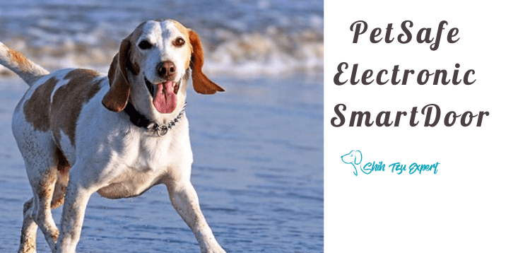 PetSafe Electronic SmartDoor – Collar Activated Dog and Cat Door (1)